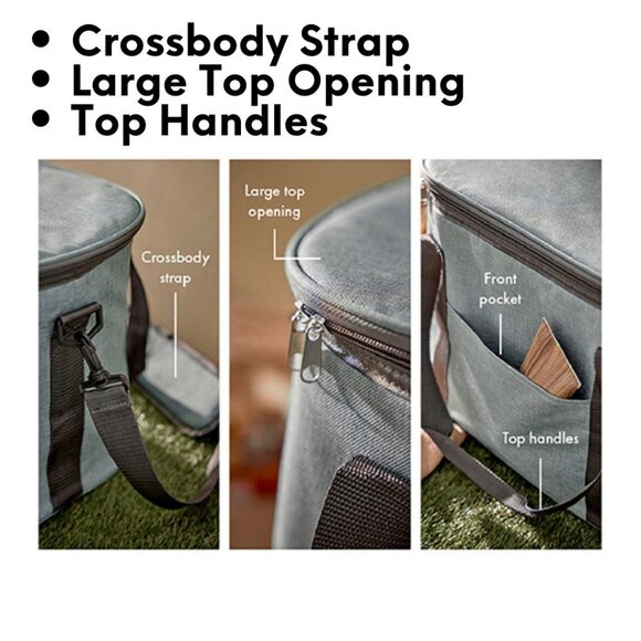 Large Cooler for a fun Picnic‎ in the park, Travel, BBQ or a Road Trip NEW - Picture 9 of 11